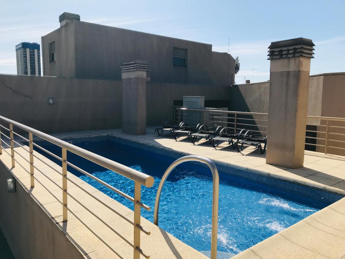 Apartamento Centrico Y Moderno Con Balcon, Piscina, Gimnasio Y Laundry Buenos Aires Exterior foto